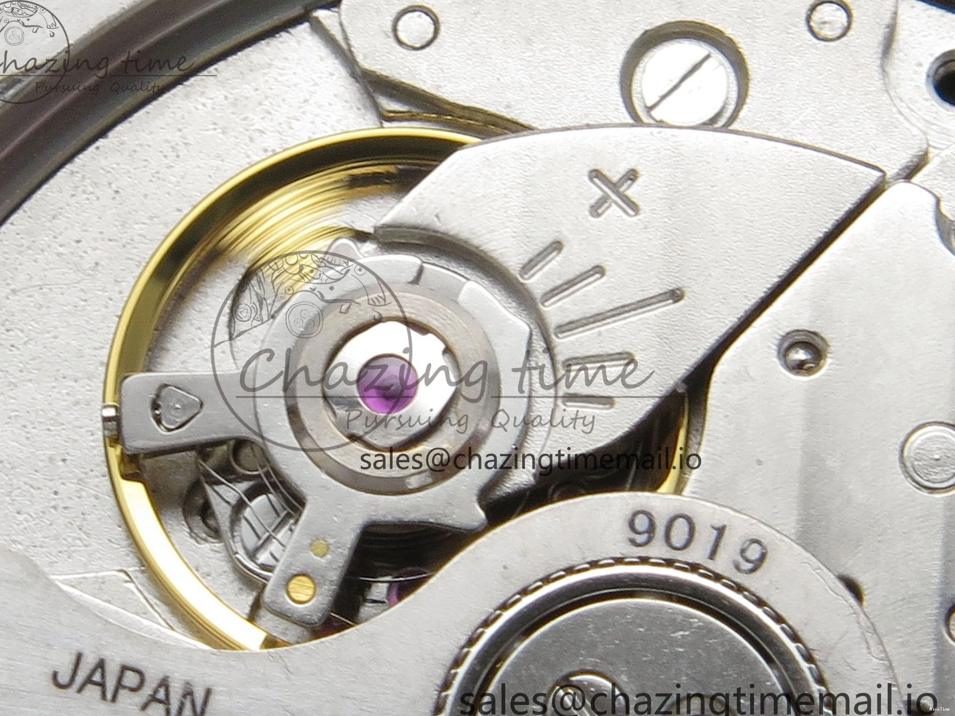 MIROTIME 0102 Pilot Mark XX BLSF 1:1 Best Edition Black Blue Dial on Blue Rubber Strap MIYOTA Sleek 6989